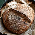 Multigrain Clover Honey Sourdough Bread