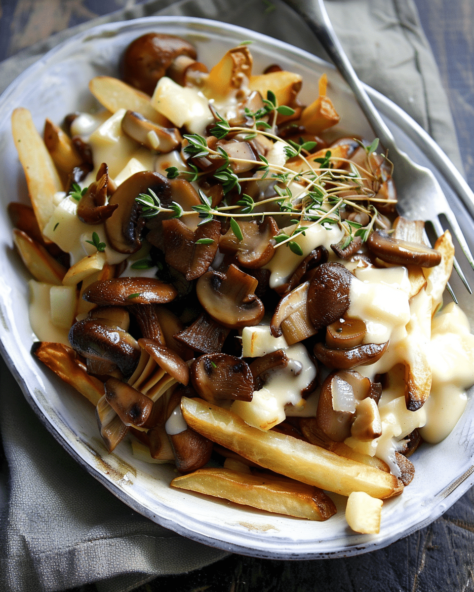 Mushroom Poutine