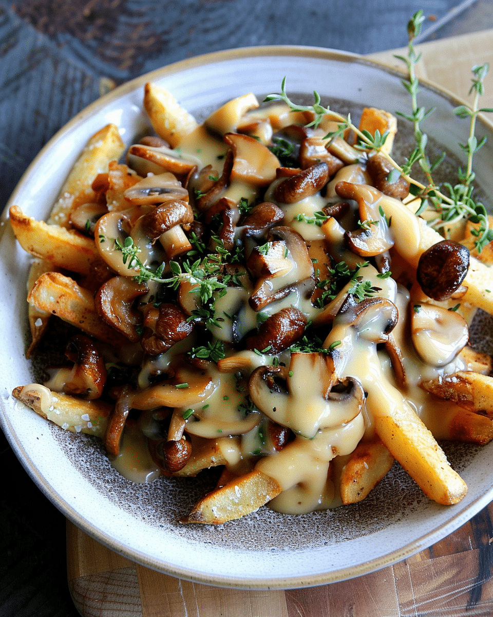 Mushroom Poutine