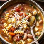 One-Pot Brothy Bean & Pasta Soup
