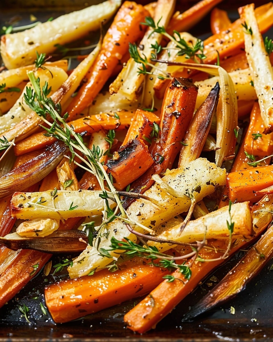 Roasted Carrots and Parsnips
