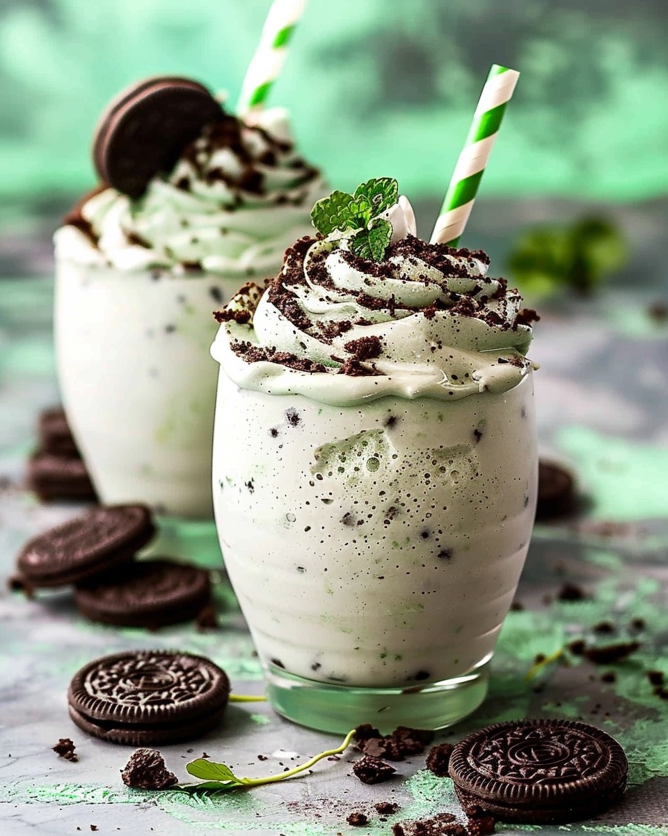 Shamrock Oreo McFlurry Copycat