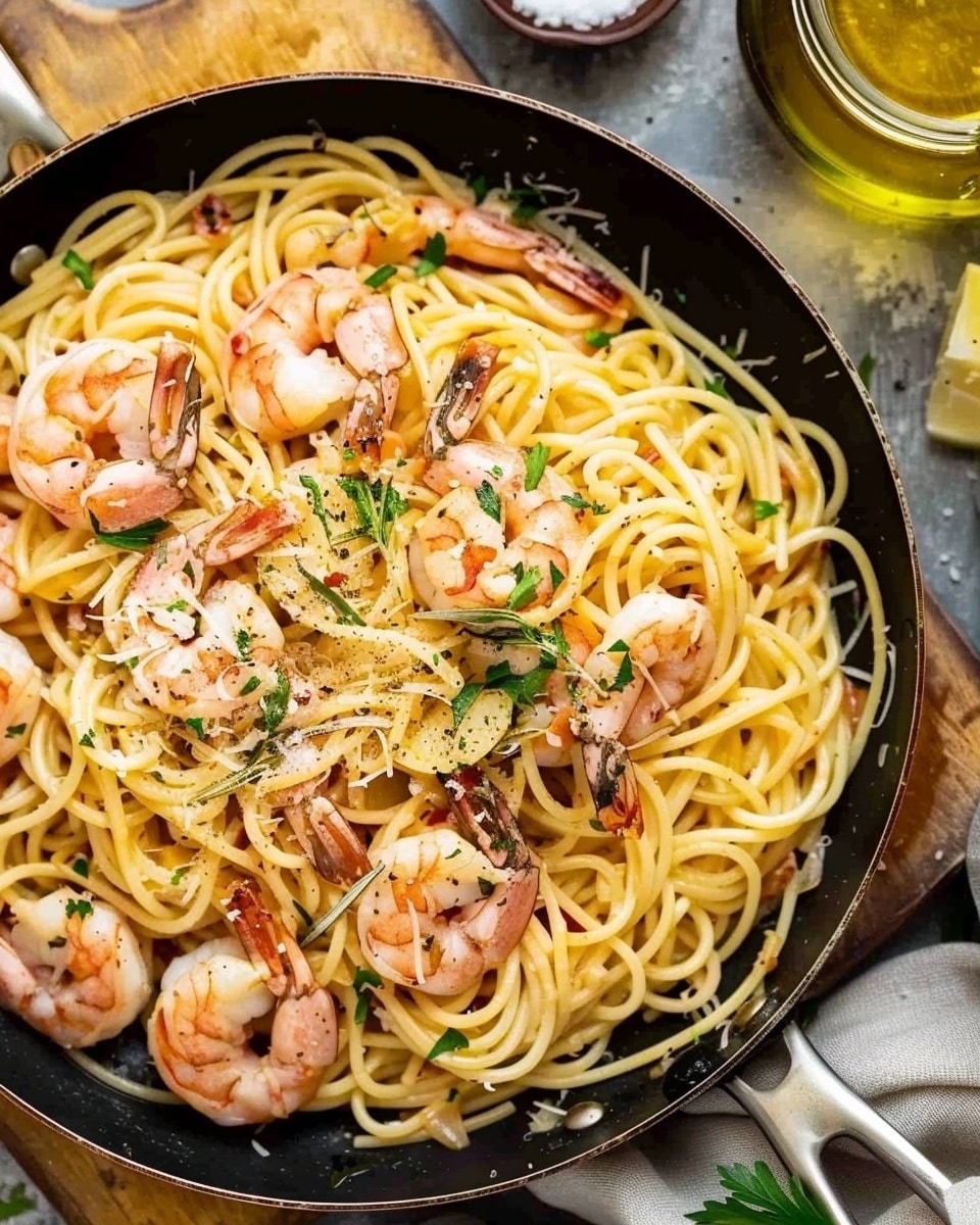 Shrimp Carbonara