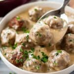 Slow Cooker Swedish Meatballs