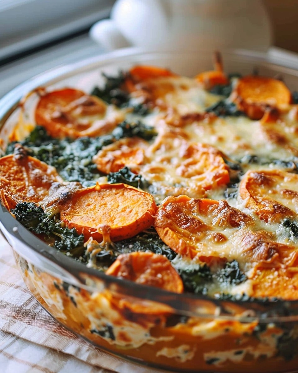 Sweet Potato and Kale Gratin Healthy Family Side in 45 Minutes Flat