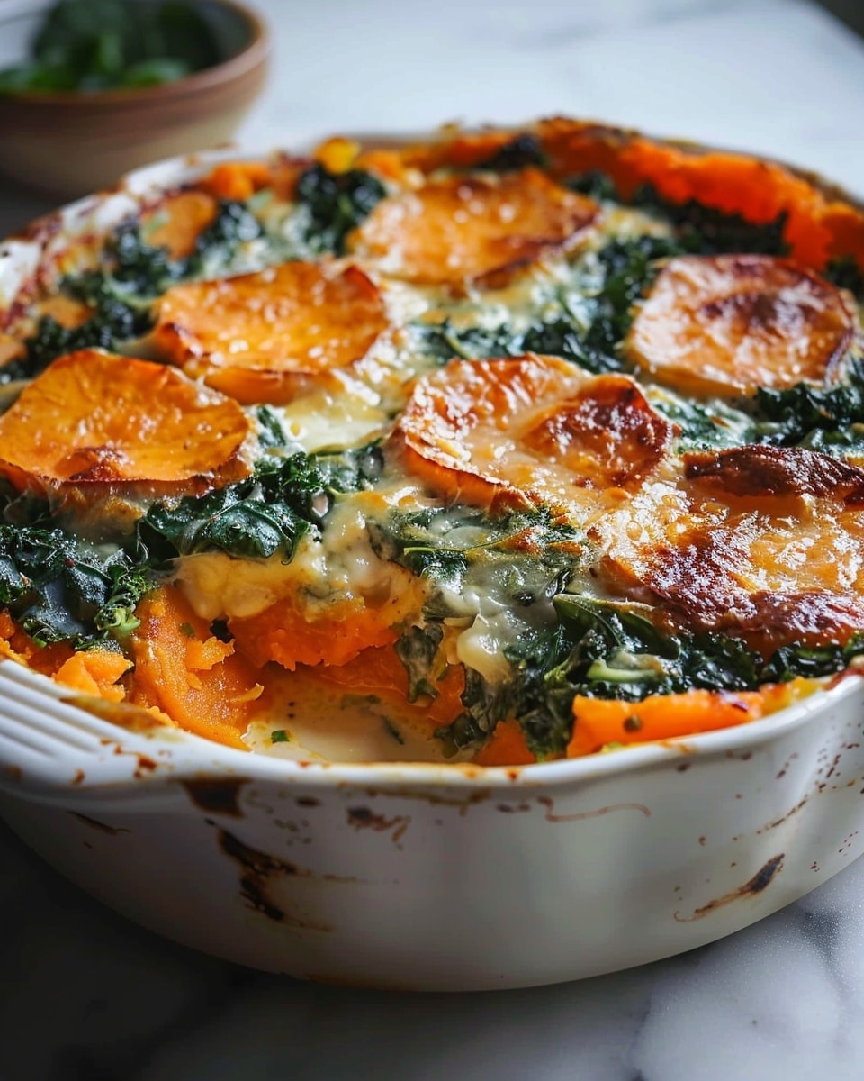 Sweet Potato and Kale Gratin Healthy Family Side in 45 Minutes Flat