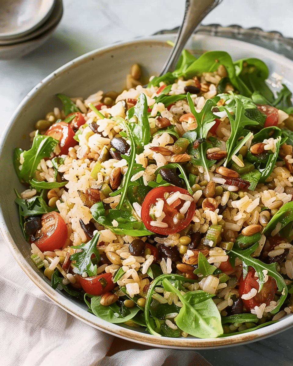 Tuscan Braised Rice Salad