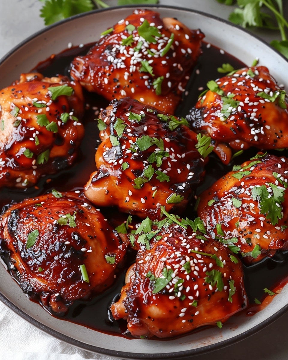 Asian Gochujang Chicken Thighs Recipe