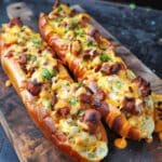 Big Mac Sausage Popper Boats