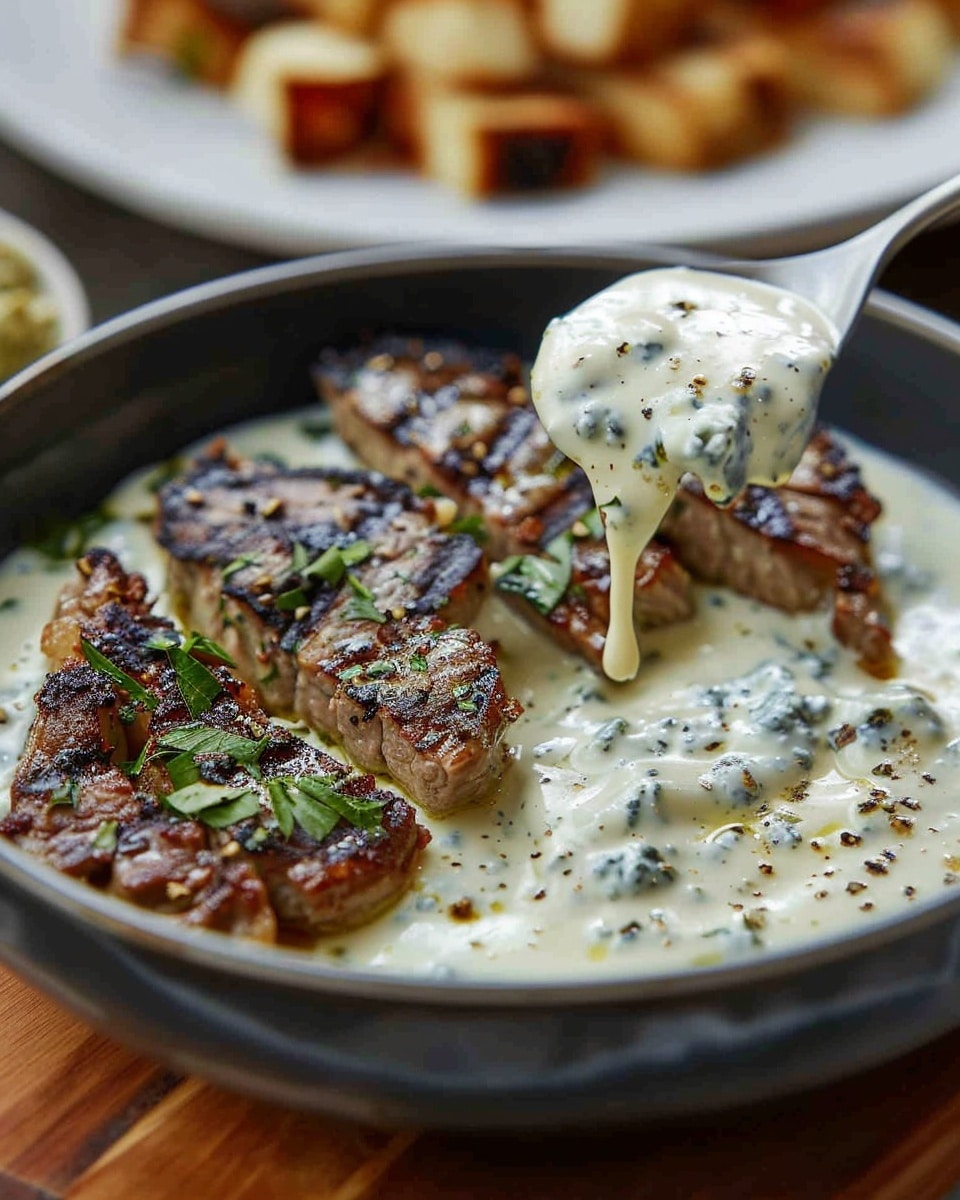 Blue Cheese Sauce Recipe | Easy Steak and Dip Sauce