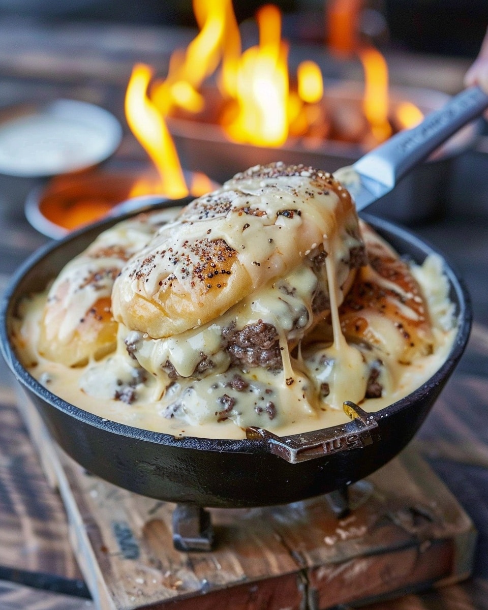 Cheeseburger Fondue