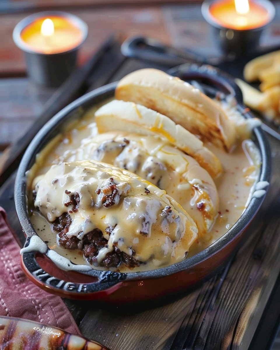 Cheeseburger Fondue
