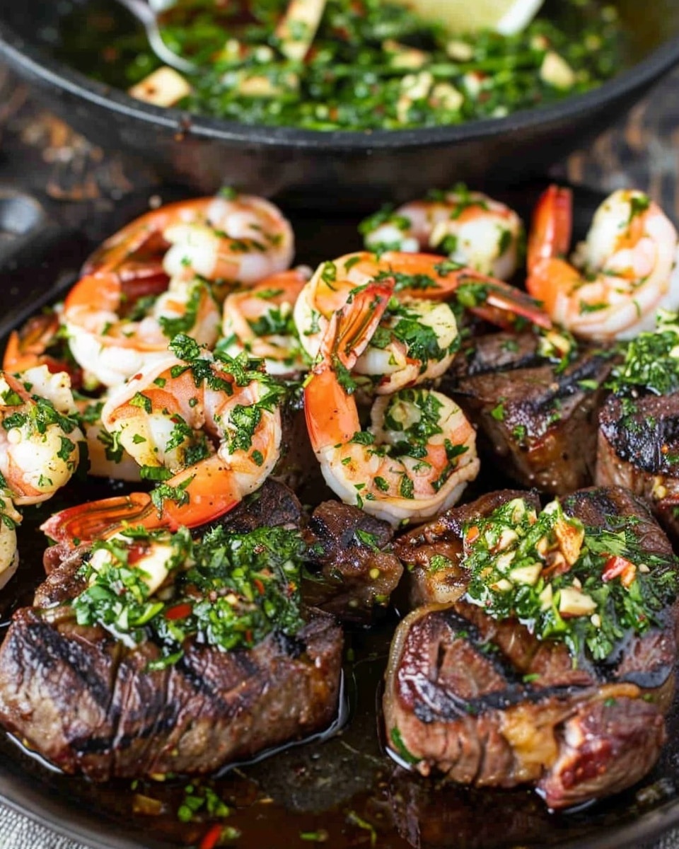 Chimichurri Steak & Shrimp