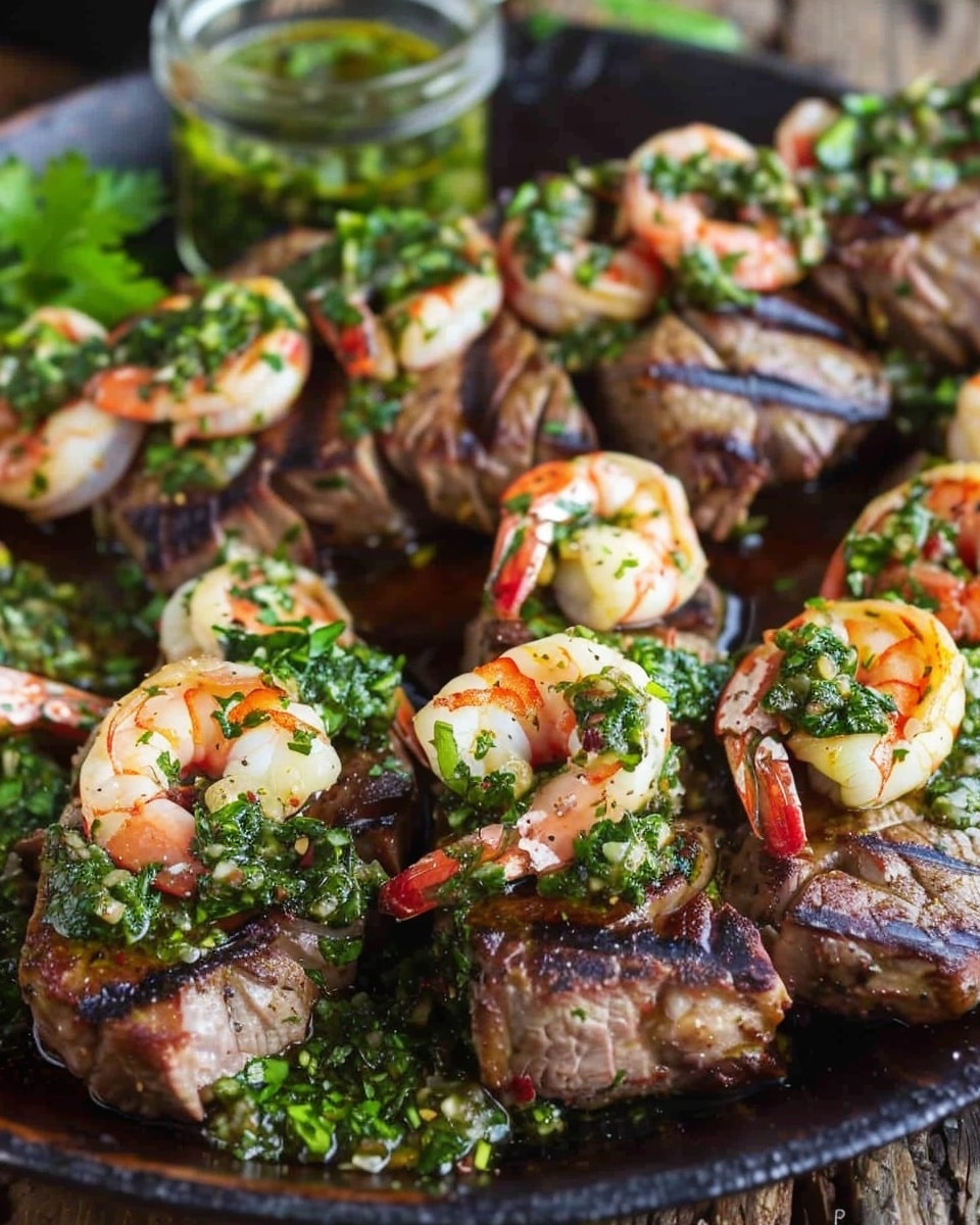 Chimichurri Steak & Shrimp