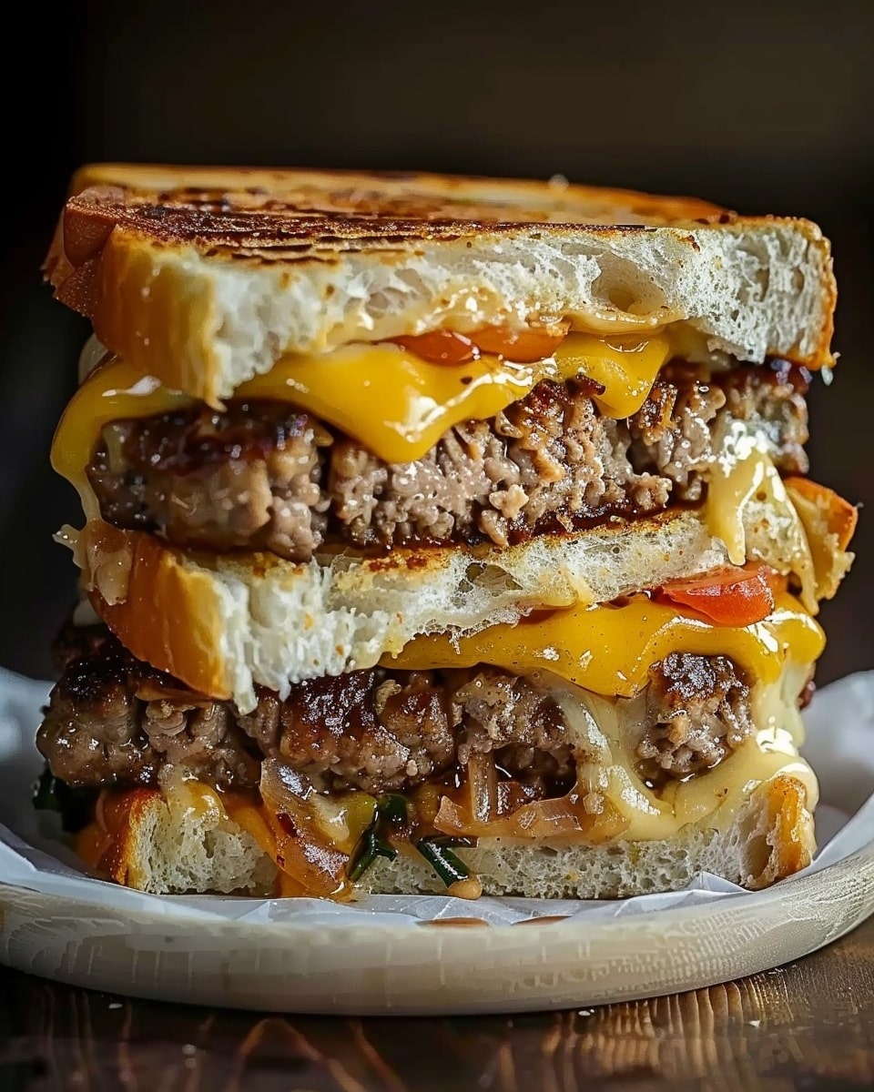 Classic Patty Melt Sandwich
