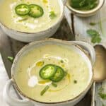 Cream of Jalapeño Soup