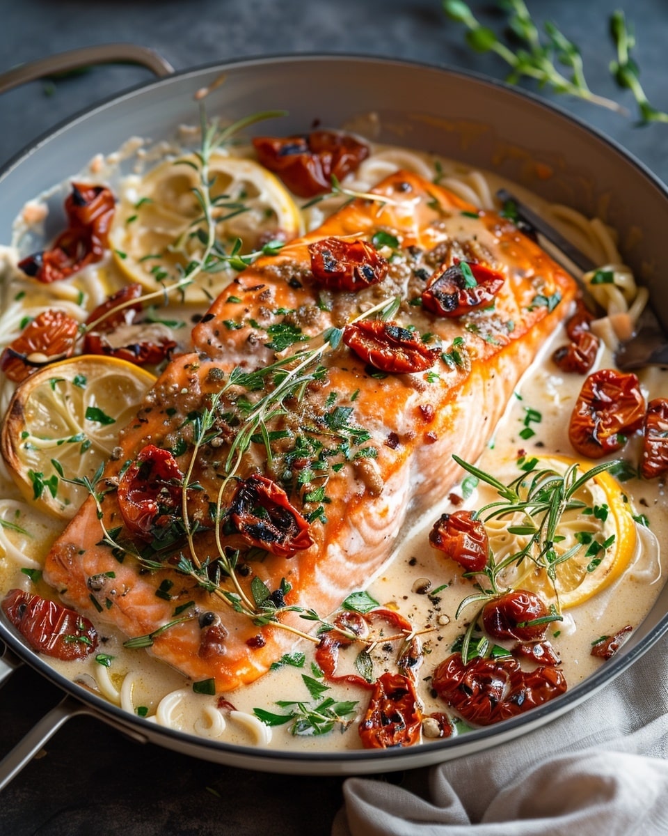 Creamy Sun-Dried Tomato Salmon Recipe