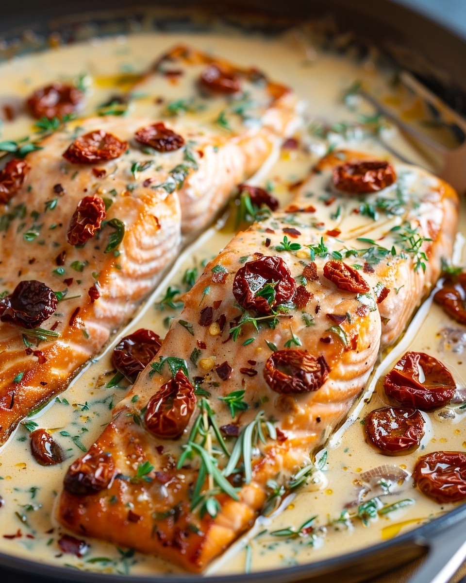 Creamy Sun-Dried Tomato Salmon Recipe