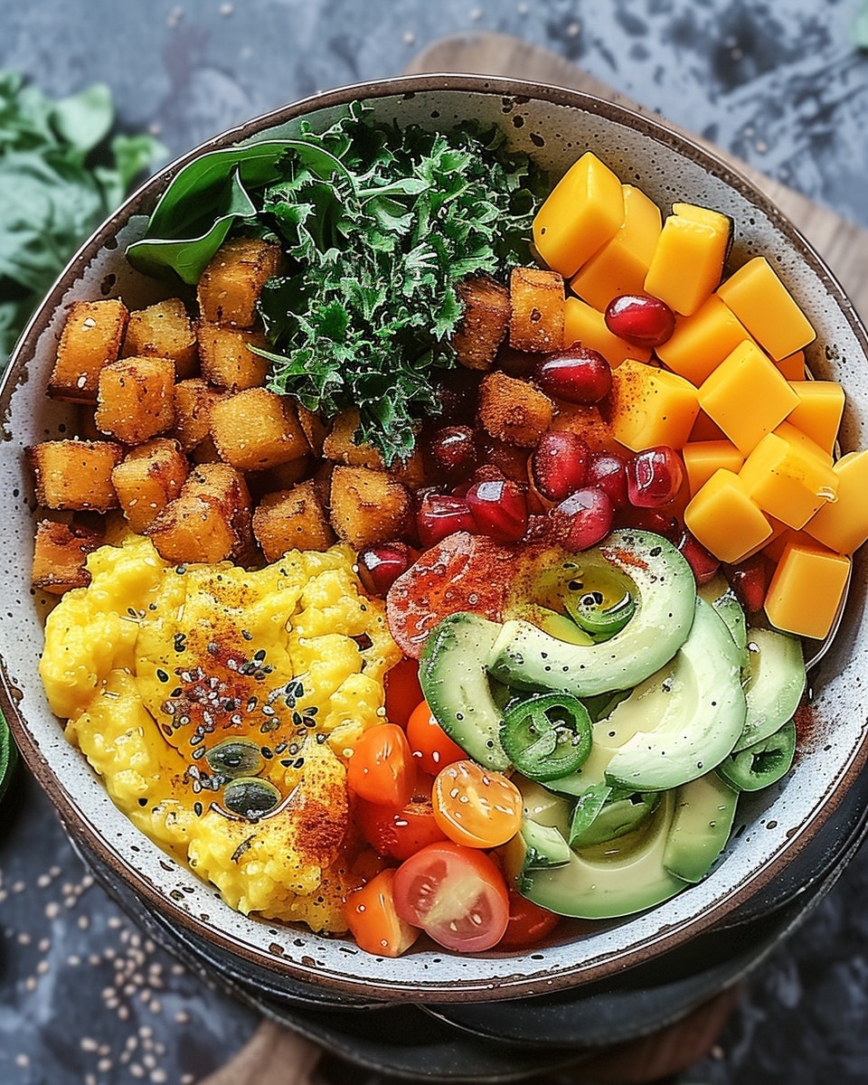 Farmers Market Vegan Breakfast Bowl