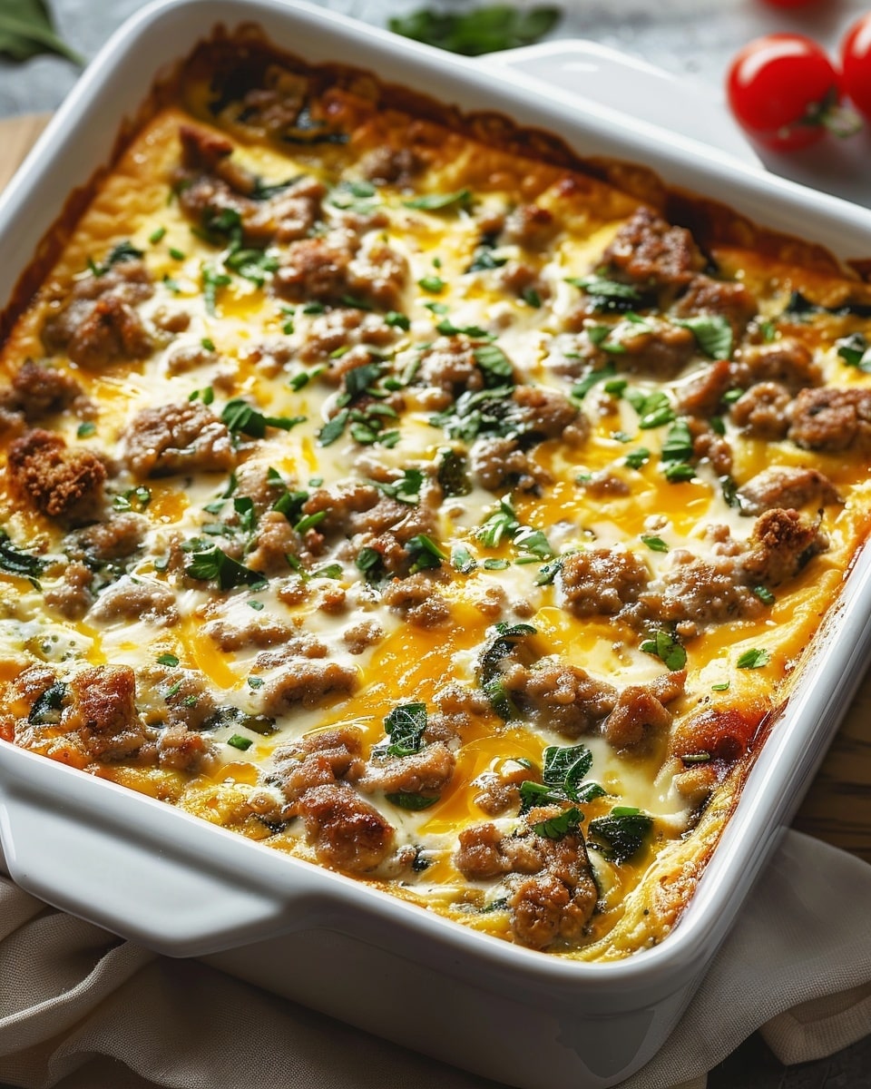 High-Protein Breakfast Casserole