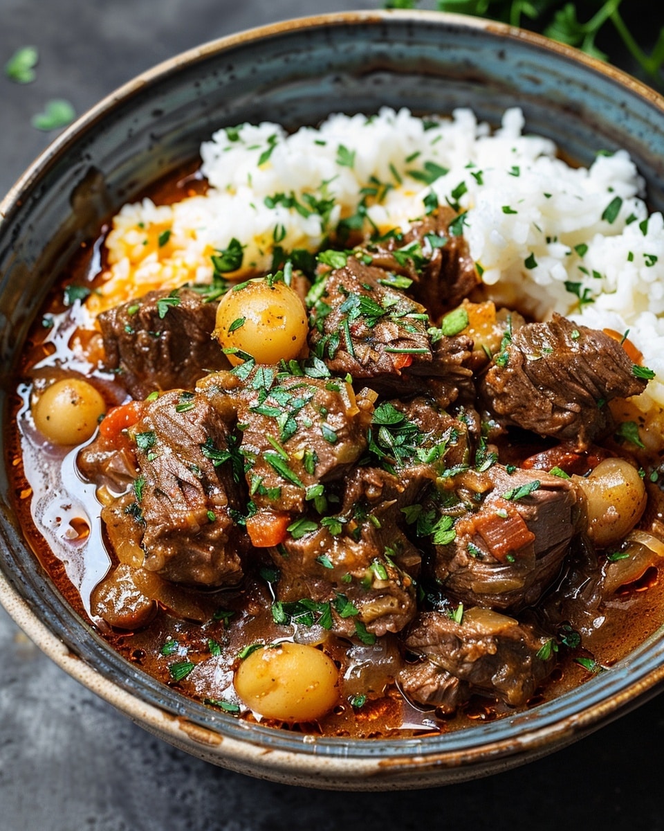 Instant Pot Greek Beef Stifado Recipe