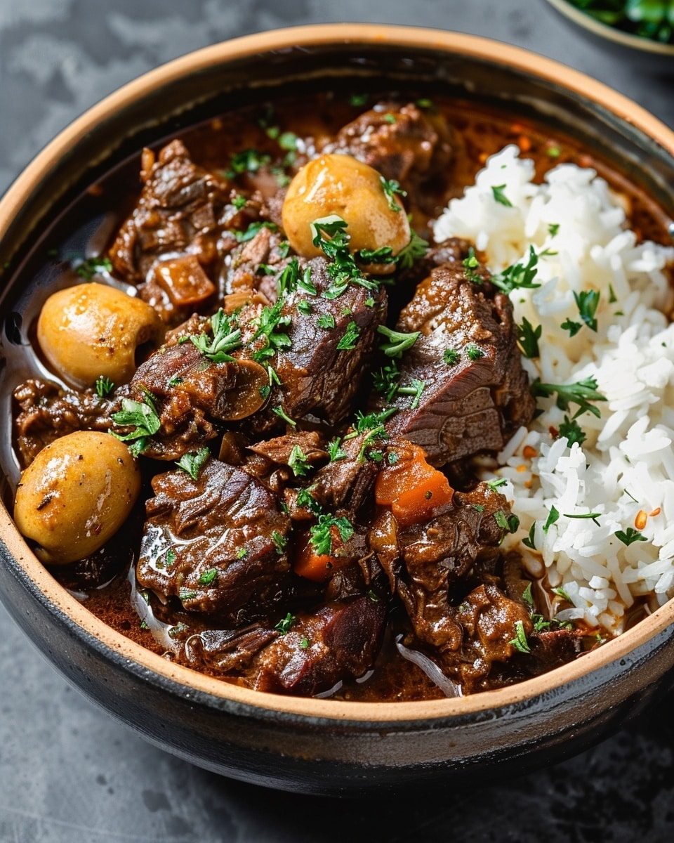 Instant Pot Greek Beef Stifado Recipe