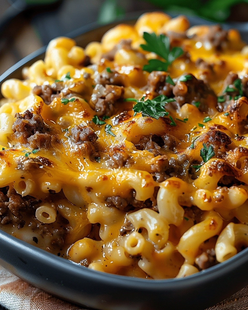 Macaroni Hamburger Casserole