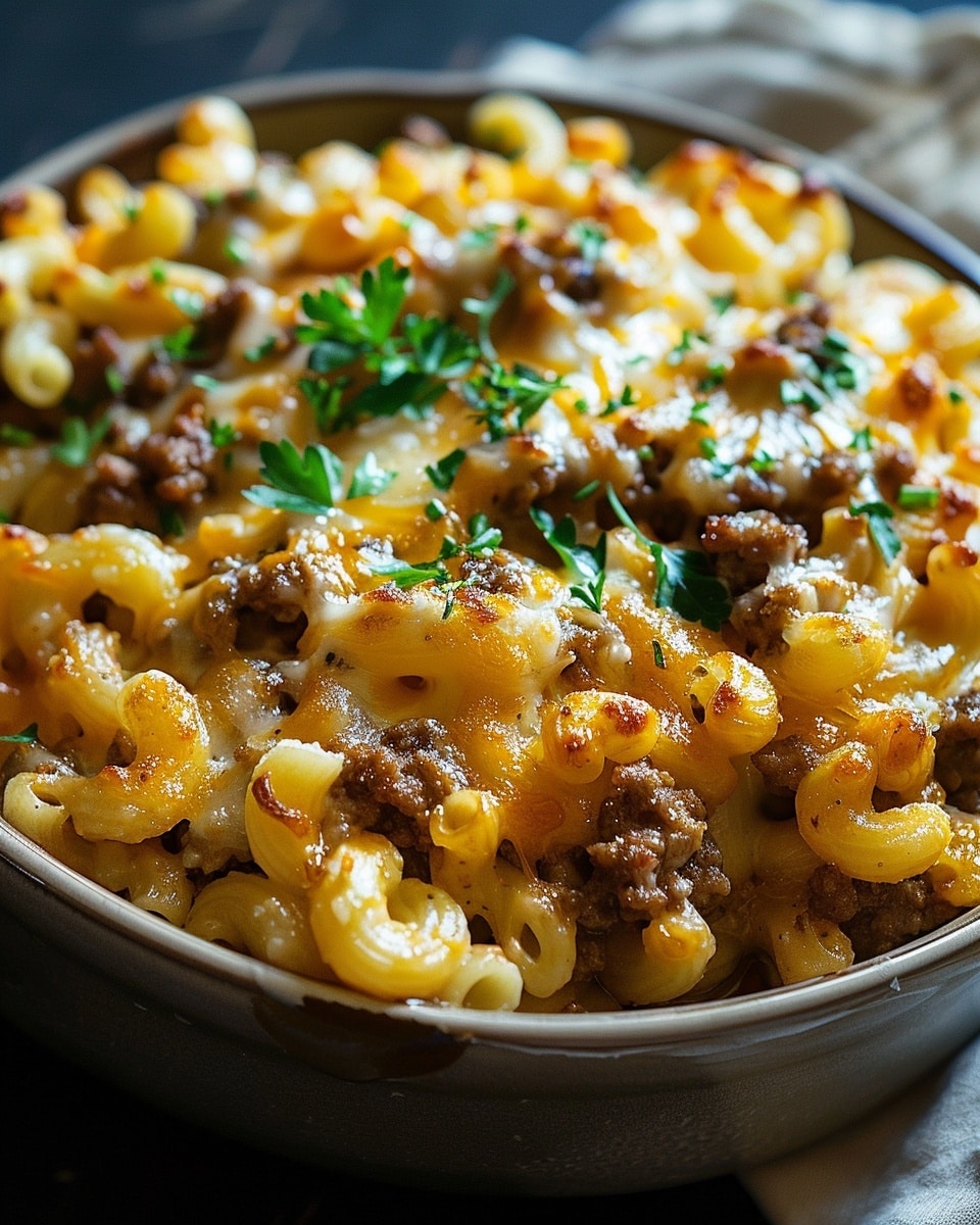 Macaroni Hamburger Casserole