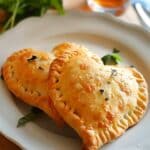 Mini Cheesy Heart Calzones