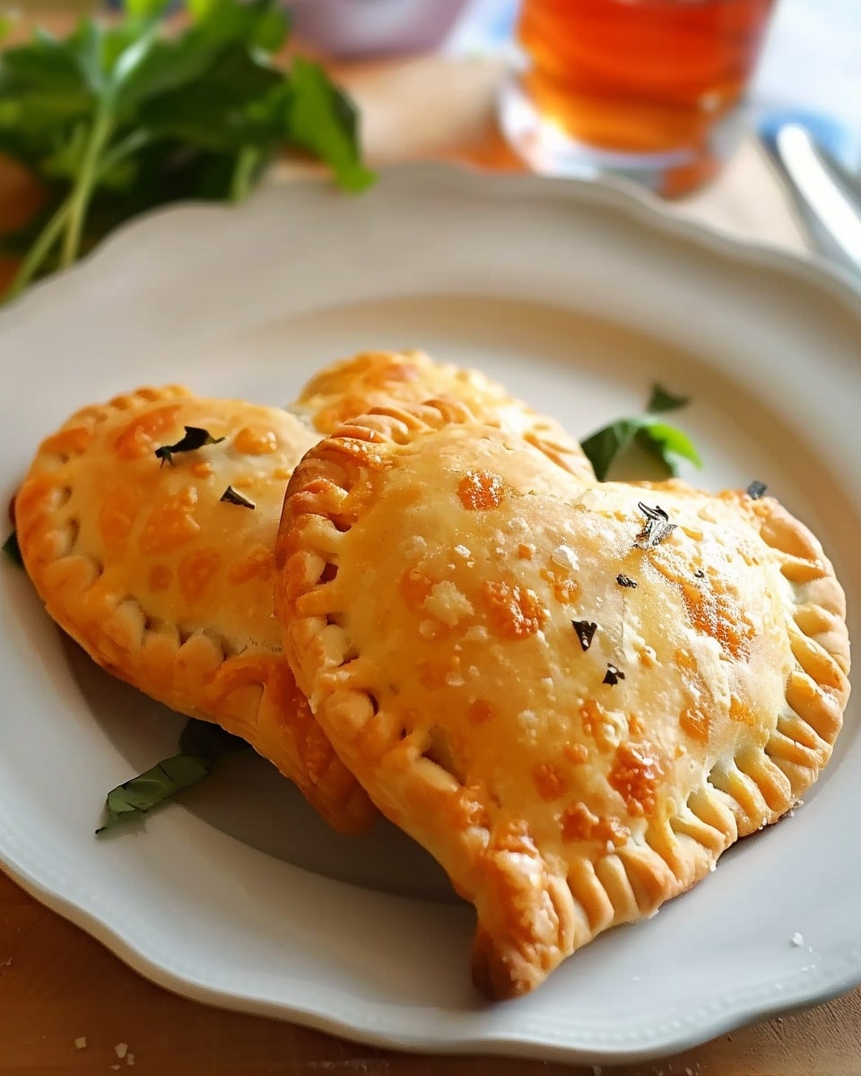 Mini Cheesy Heart Calzones