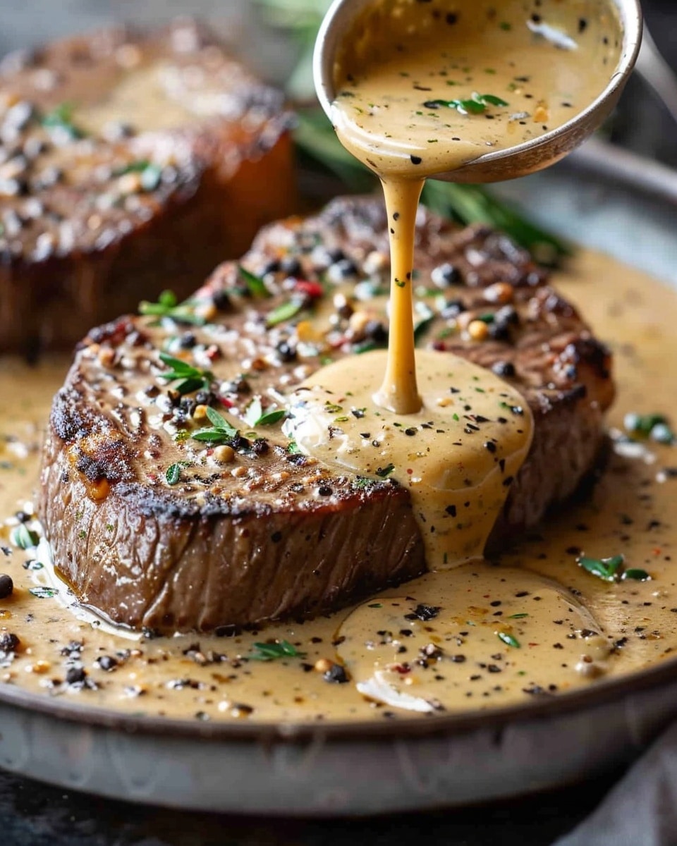 Peppercorn Sauce – Creamy, Savory & Perfect for Steak