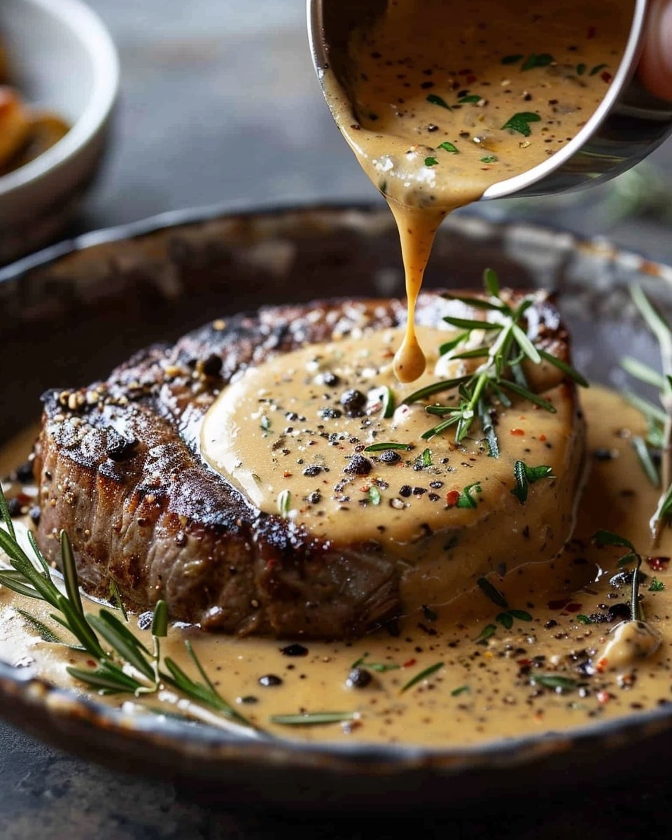 Peppercorn Sauce – Creamy, Savory & Perfect for Steak