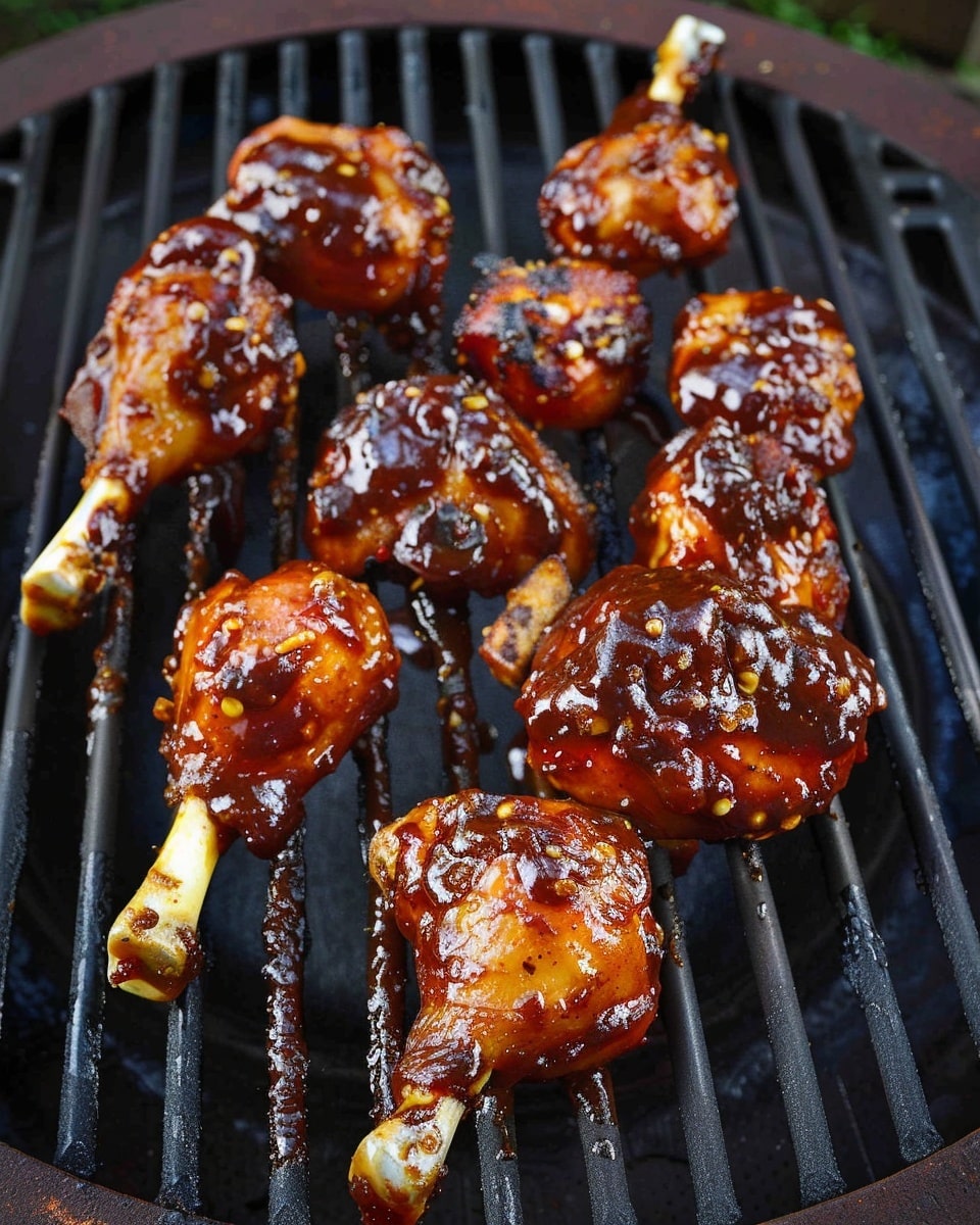 Smoked Chicken Lollipops
