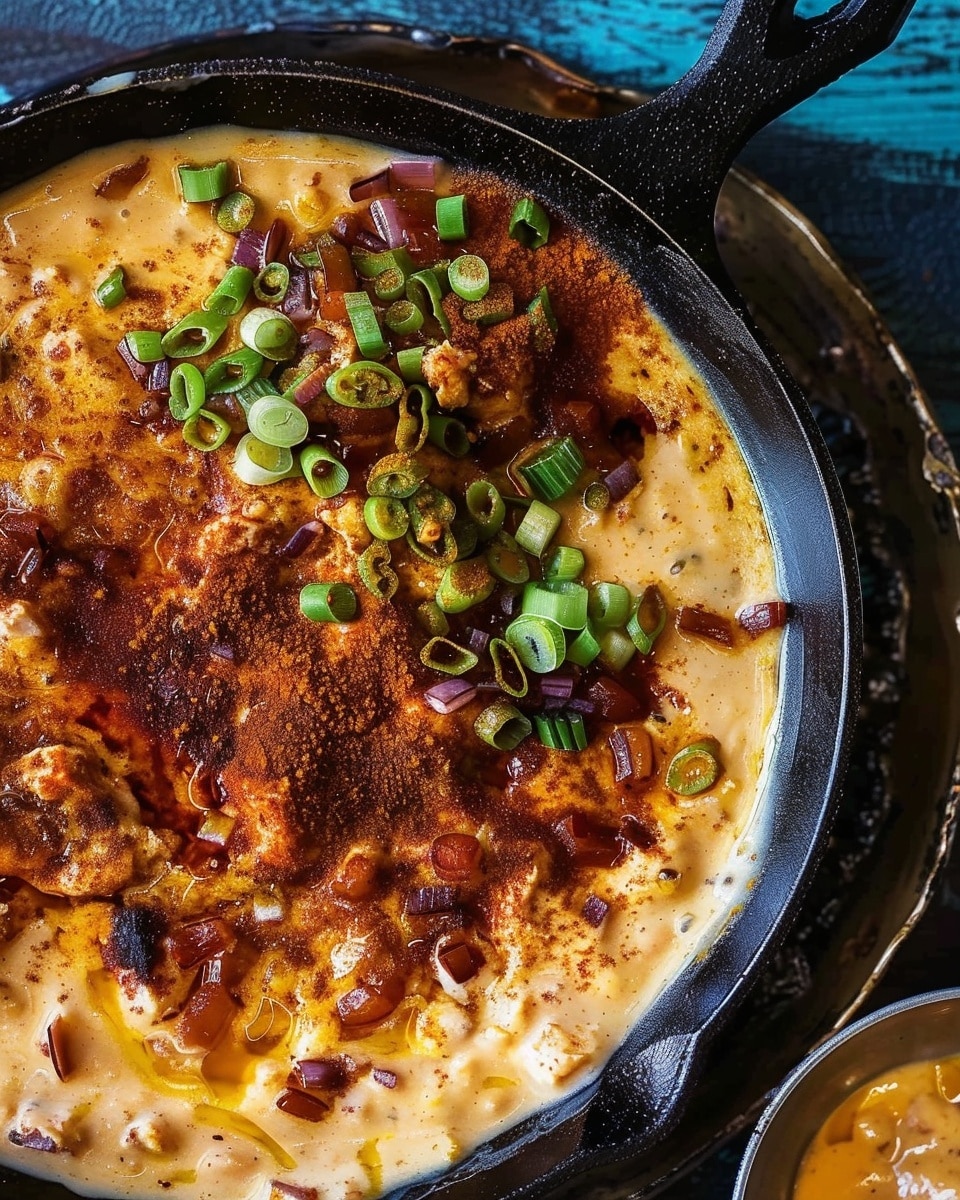 Smoked Nashville Hot Chicken Queso