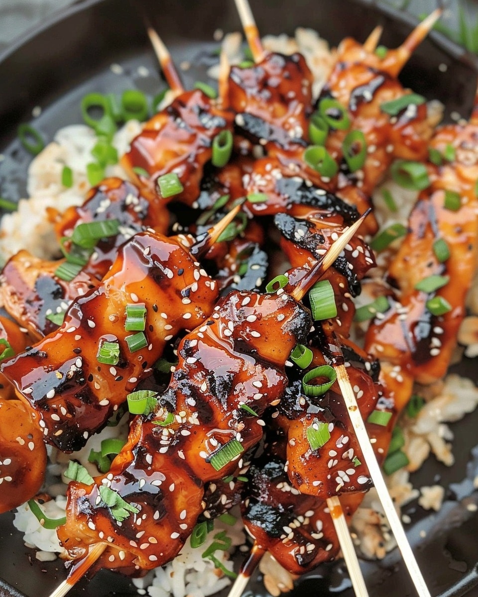Teriyaki Chicken Skewers