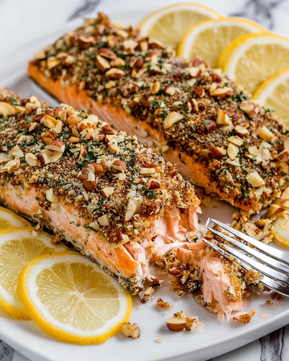 Almond Crusted Salmon