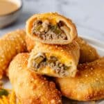 Big Mac Egg Rolls