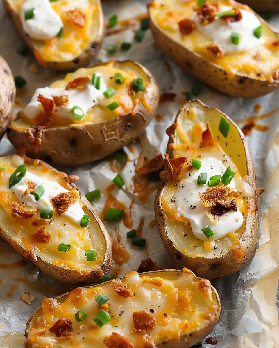 Cheesy Potato Skins