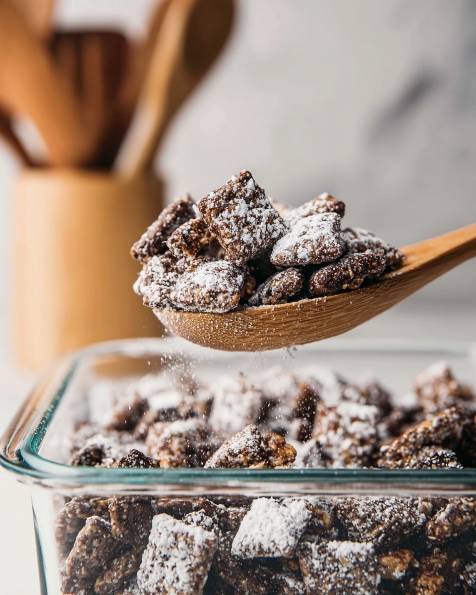 Chocolate Caramel Muddy Buddies
