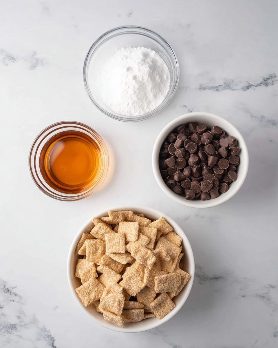 Chocolate Caramel Muddy Buddies