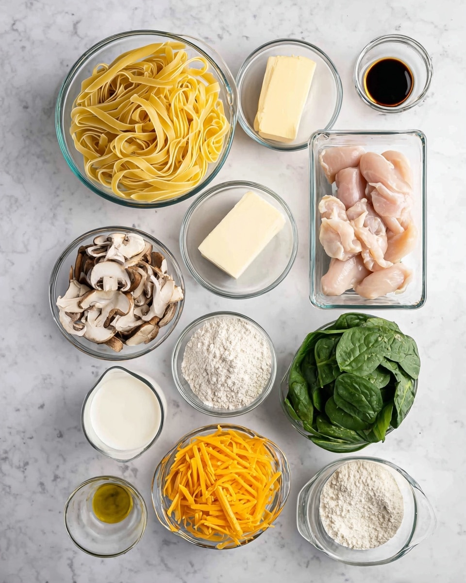 Creamy Garlic Chicken & Mushroom Pasta: An Incredible Ultimate Recipe