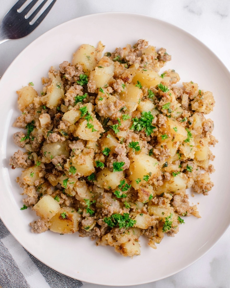Crock Pot Taco Hashbrown Casserole