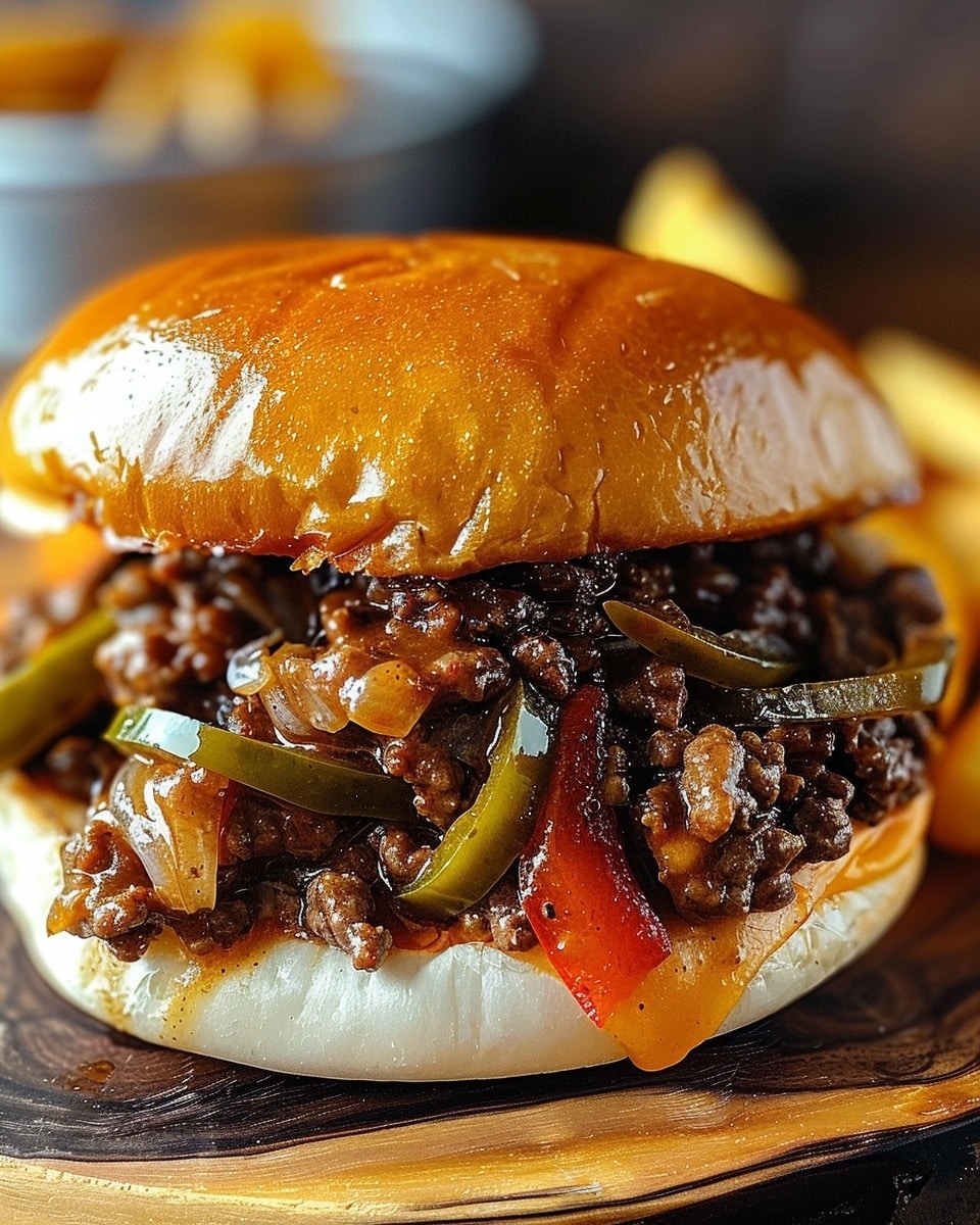 Gordon Ramsay Philly Cheesesteak Sloppy Joes