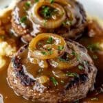 Hamburger Steak with Onions and Gravy – Classic Comfort