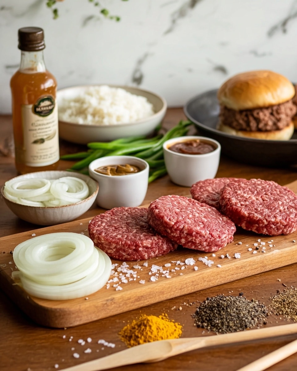 Hamburger Steak with Onions and Gravy – Classic Comfort