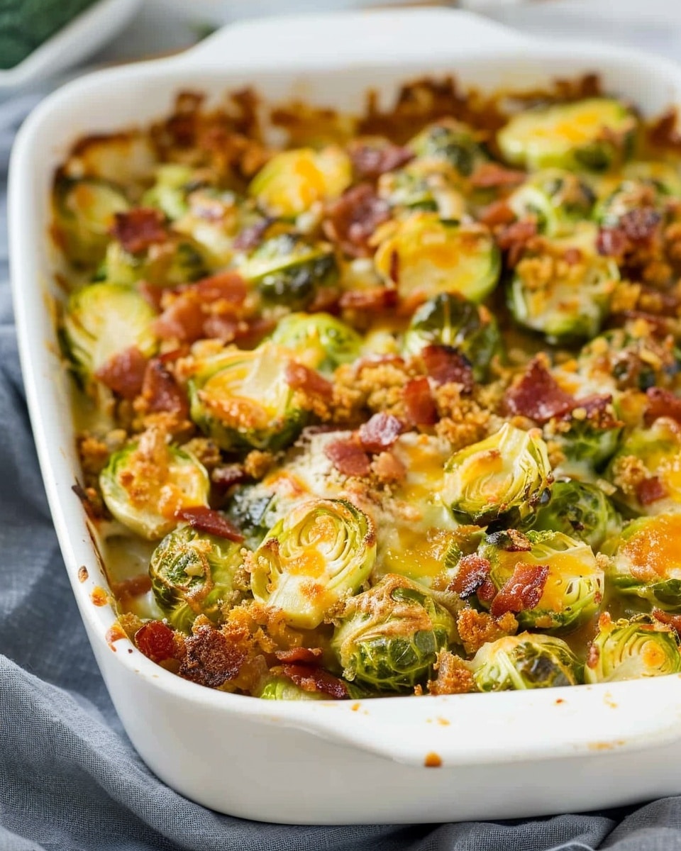 Keto Brussels Sprouts Casserole