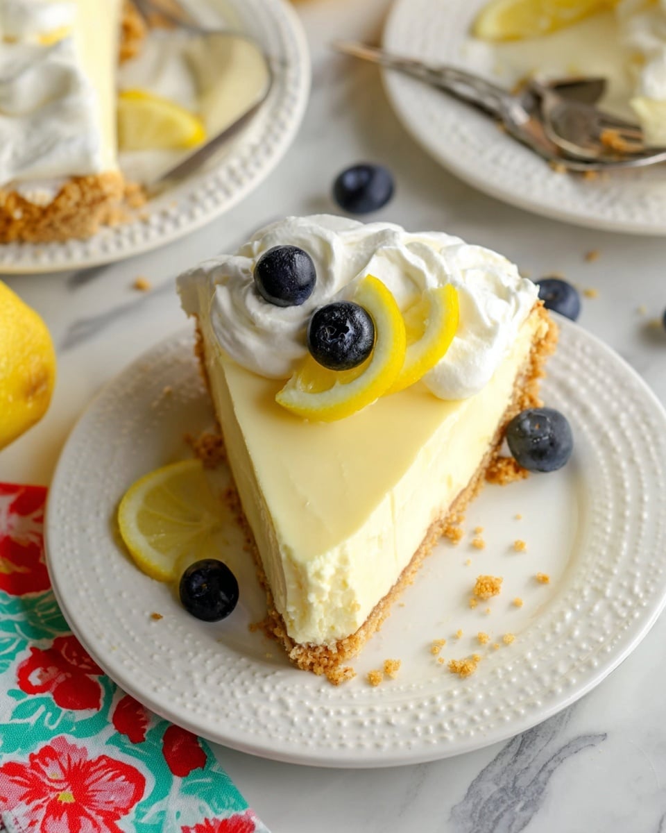 Lemon Cream Cheese Pie
