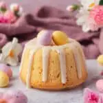 Mini Bundt Cakes with Vanilla Glaze