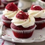 Red Velvet Cupcakes with Cream Cheese Frosting Recipe