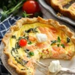 Salmon Quiche